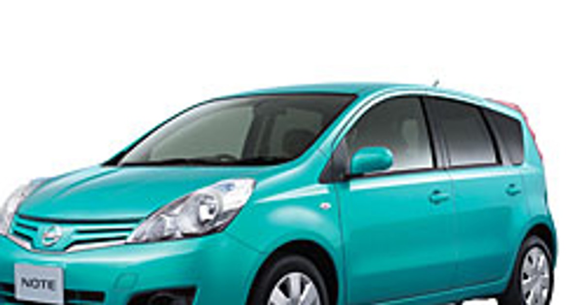 Nissan Note: japoński facelifting