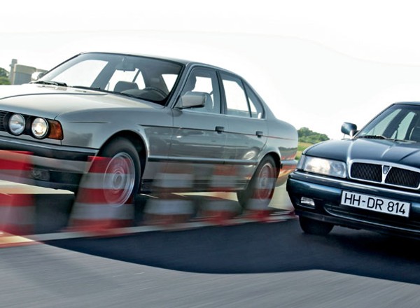 BMW 525i kontra Rover 827 - który klasyczny sedan będzie lepszym wyborem?