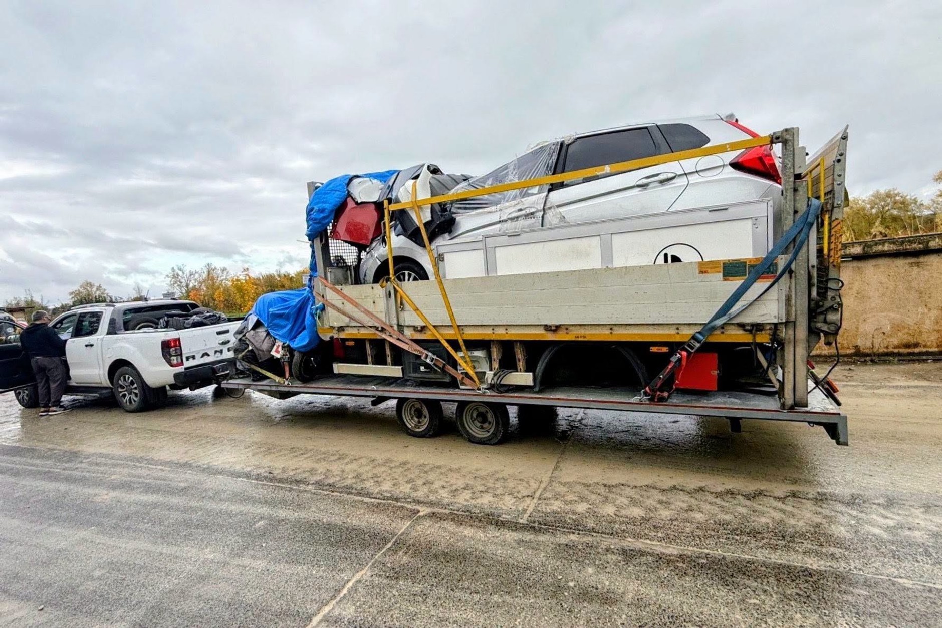Już widok tego transportu wzbudza wątpliwości w jego stabilność nawet na postoju