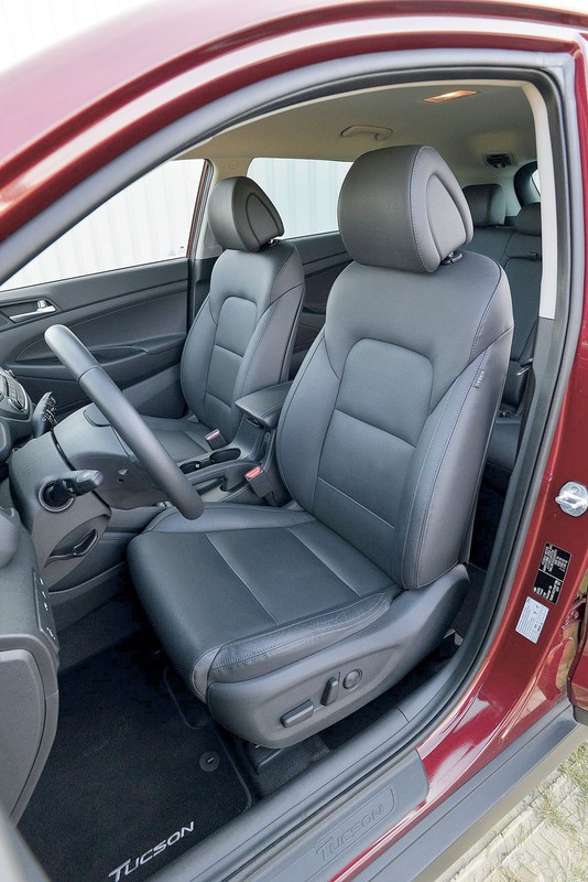 Miejsce drugie - Hyundai Tucson 2.0 CRDi - 477 punktów