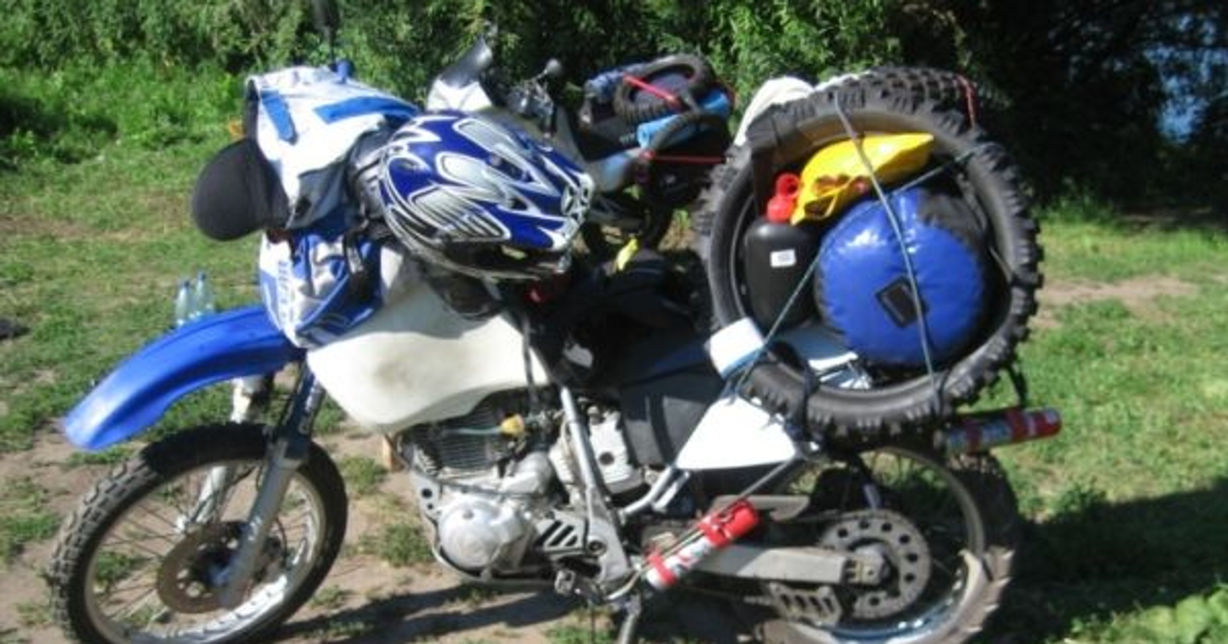 Szkoła pakowania motocykla