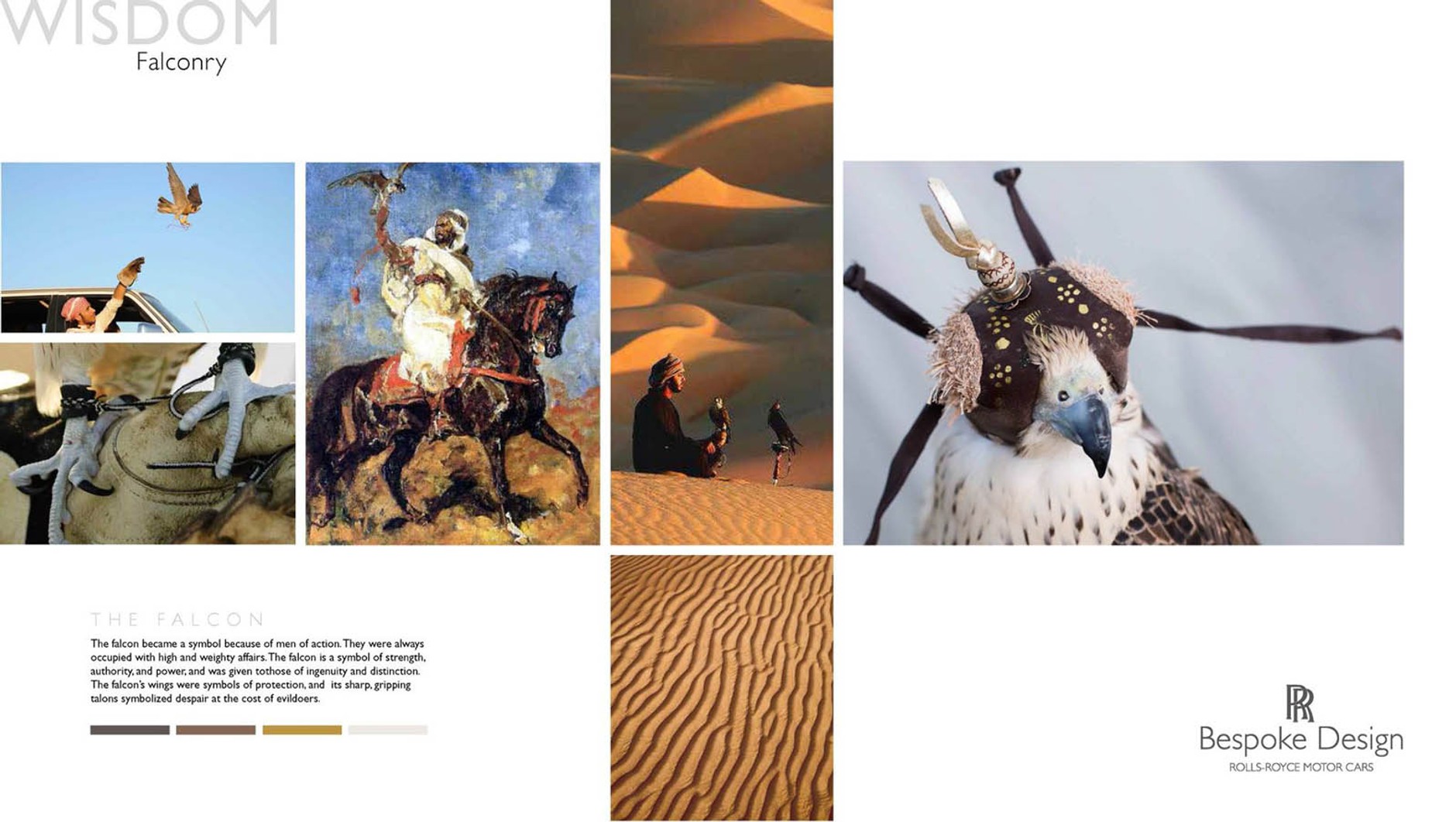 Rolls-Royce Wraith inspirowany sokolnictwem