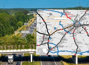 Jedna z najważniejszych polskich autostrad zostanie poszerzona. Jest już pierwsza umowa [MAPA]