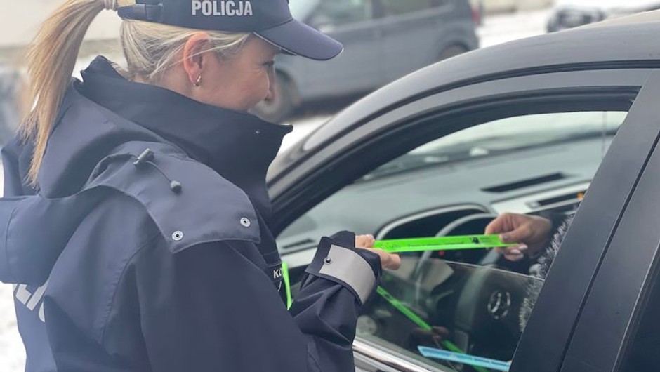 Akcja „Odblask ratuje życie” przeprowadzona przez słupską policję