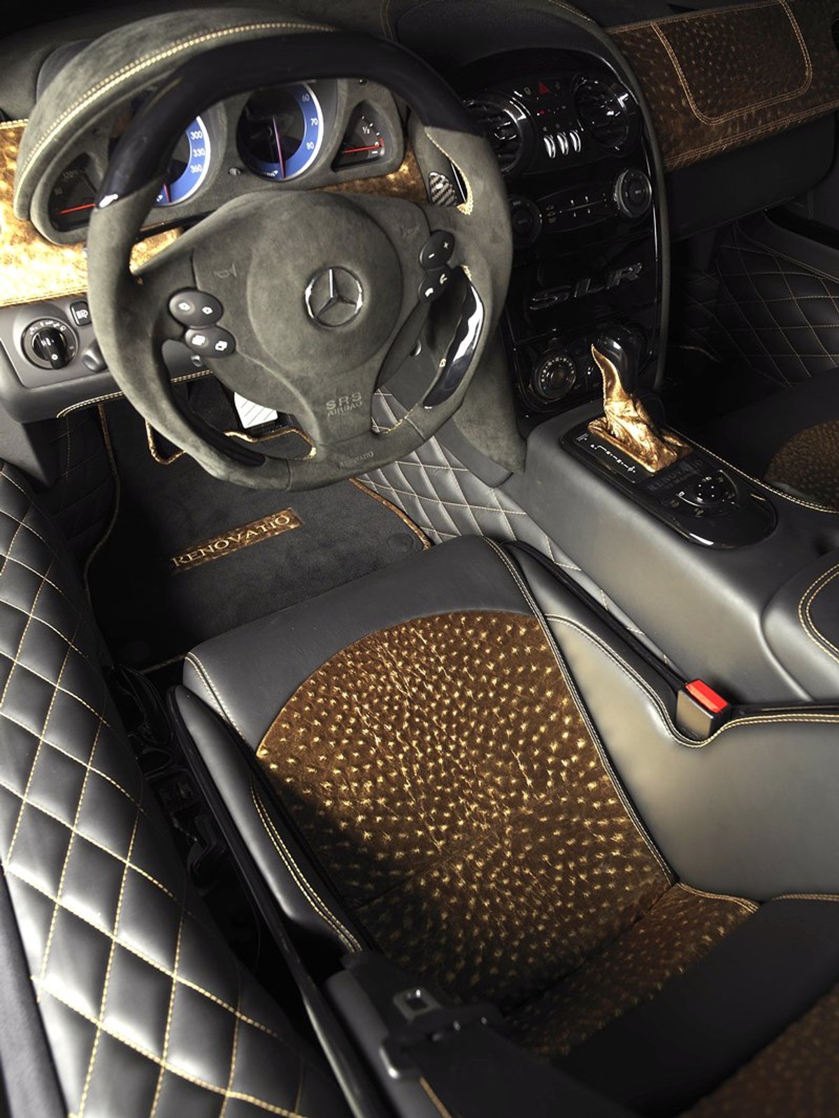 Mansory Renovatio – SLR prawie ze złota (+ tapety)