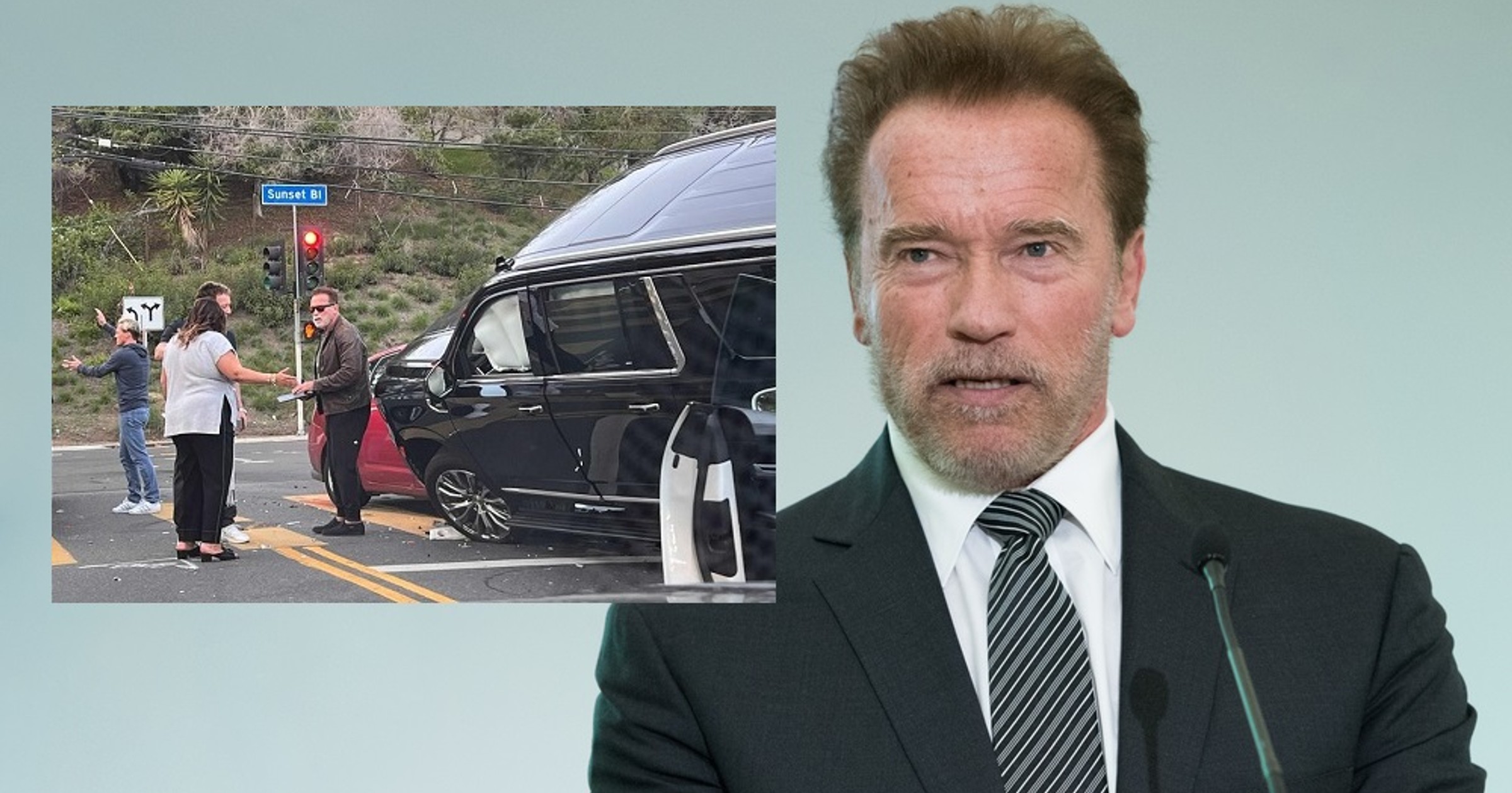 Arnold Schwarzenegger miał wypadek w Los Angeles