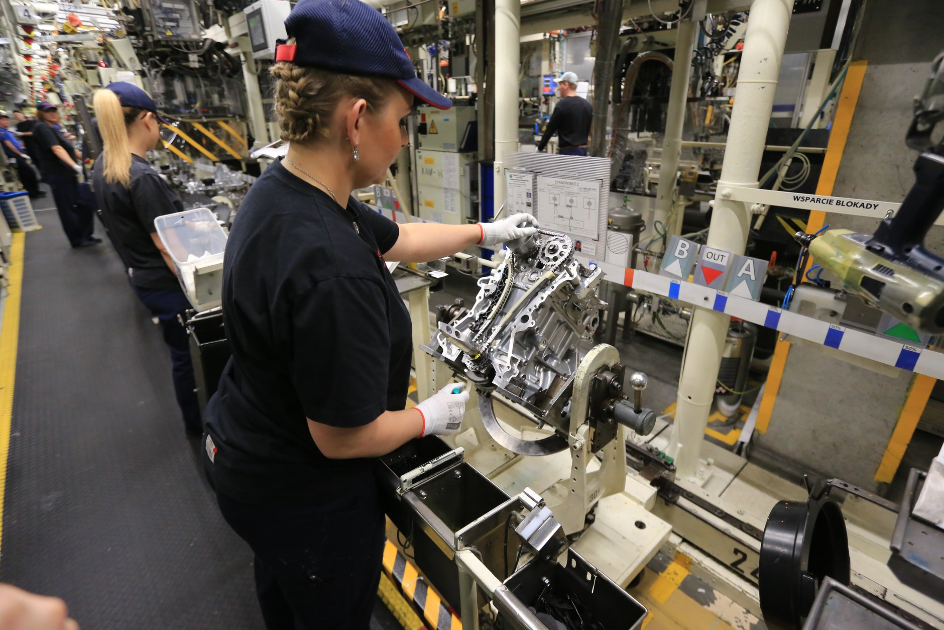Fabryka Toyoty w Wałbrzychu: etapy produkcji silnika