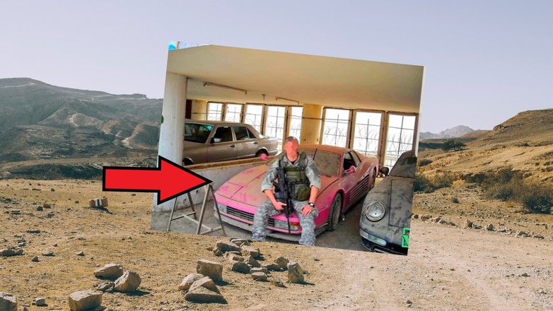 Znalazł porzucone Ferrari (fot. screen: Youtube/VINwiki)