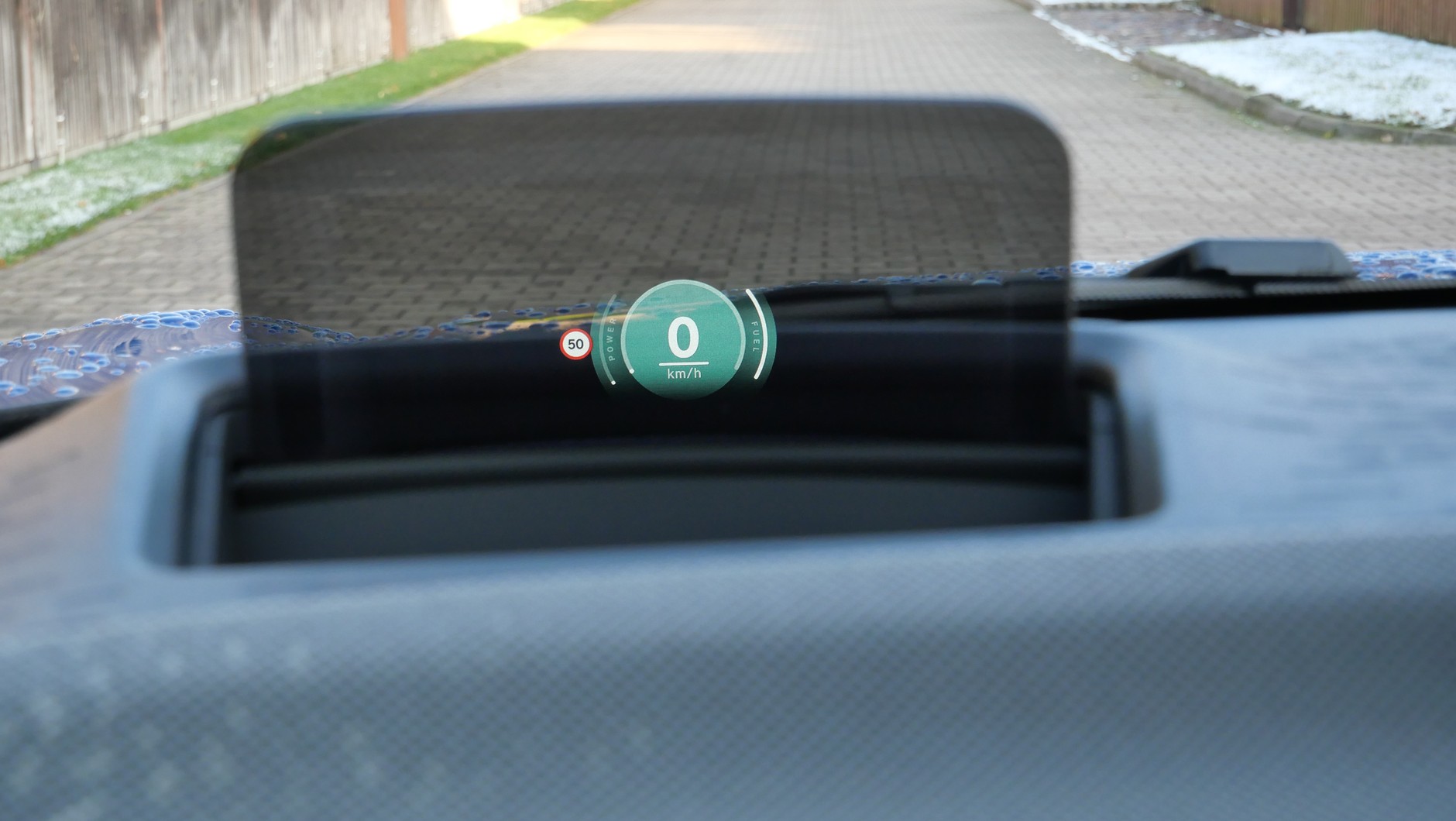 Mini Cooper S i jego wyświetlacz HUD