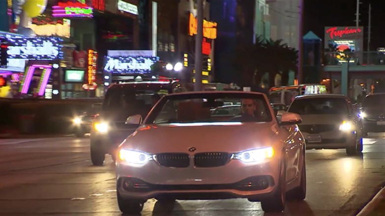 BMW 435i na ulicach Las Vegas