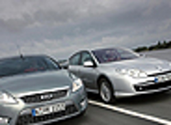 Renault Laguna & Ford Mondeo - Klasa średnia w dużym formacie