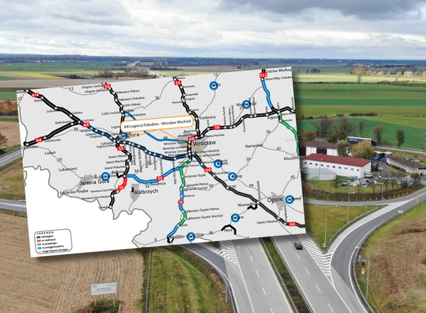 Autostrada A4 między Legnicą a Wrocławiem do remontu. Będzie trzeci pas