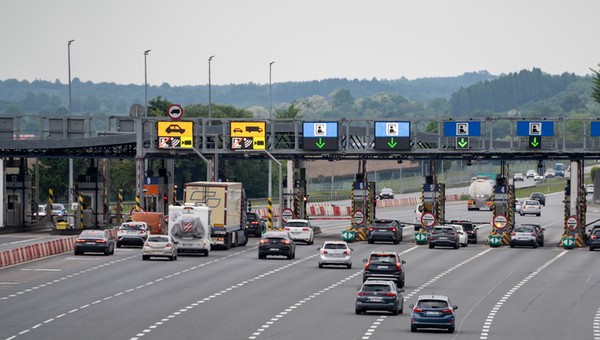 Autostrada A4 - bramki w Balicach