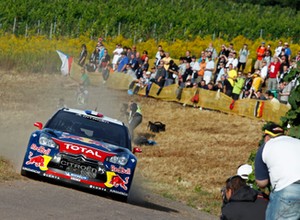 WRC Rajd Niemiec 2012: Loeb najszybszy na testowym
