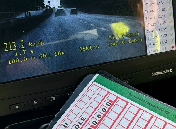 Policjanci zatrzymali kierowcę Porsche. Po ekspresówce jechał 213 km na godz.