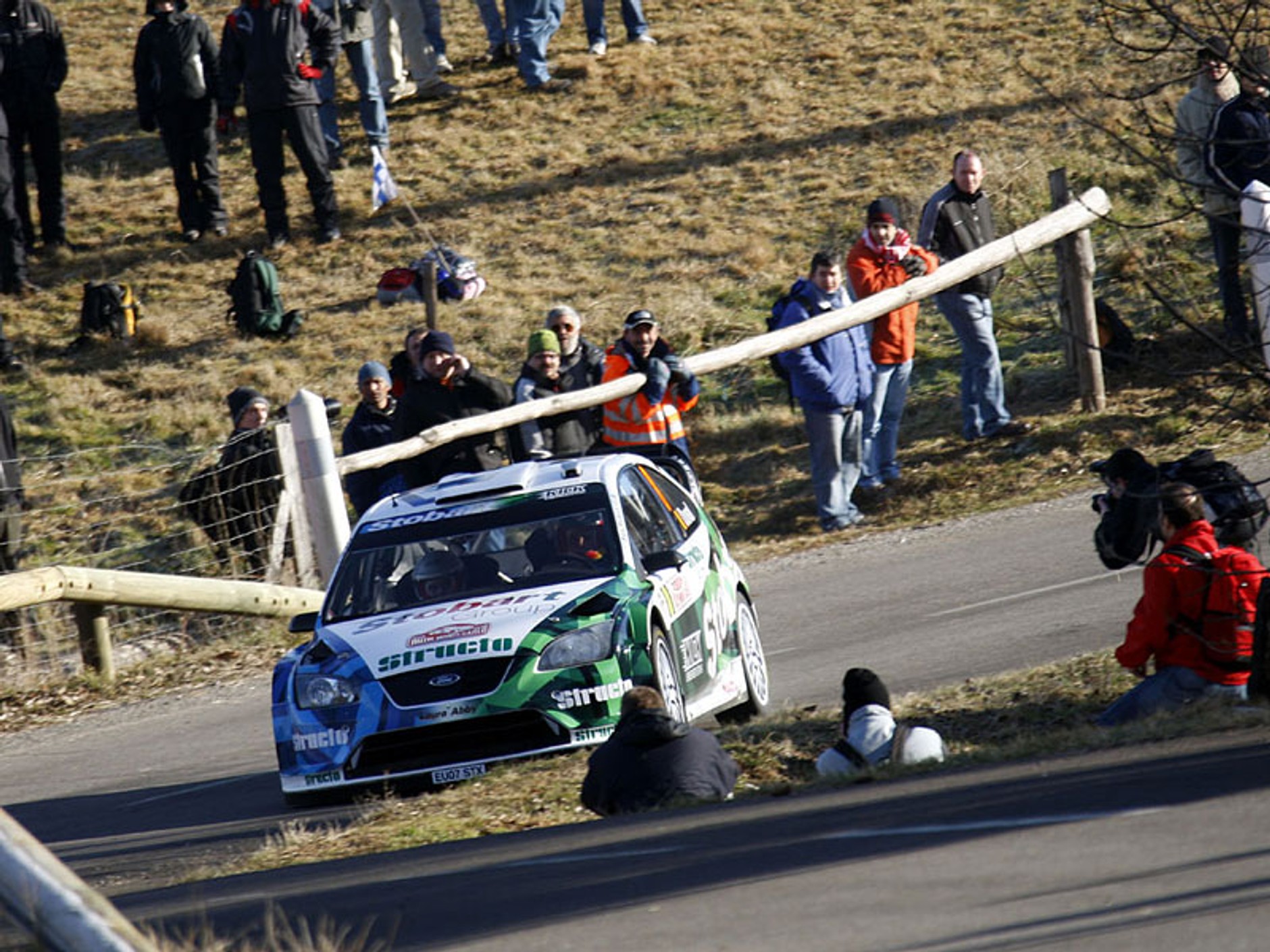 Rajd Monte Carlo 2008: pechowy Sordo, spokojny Hirvonen (relacja z trzeciego etapu)