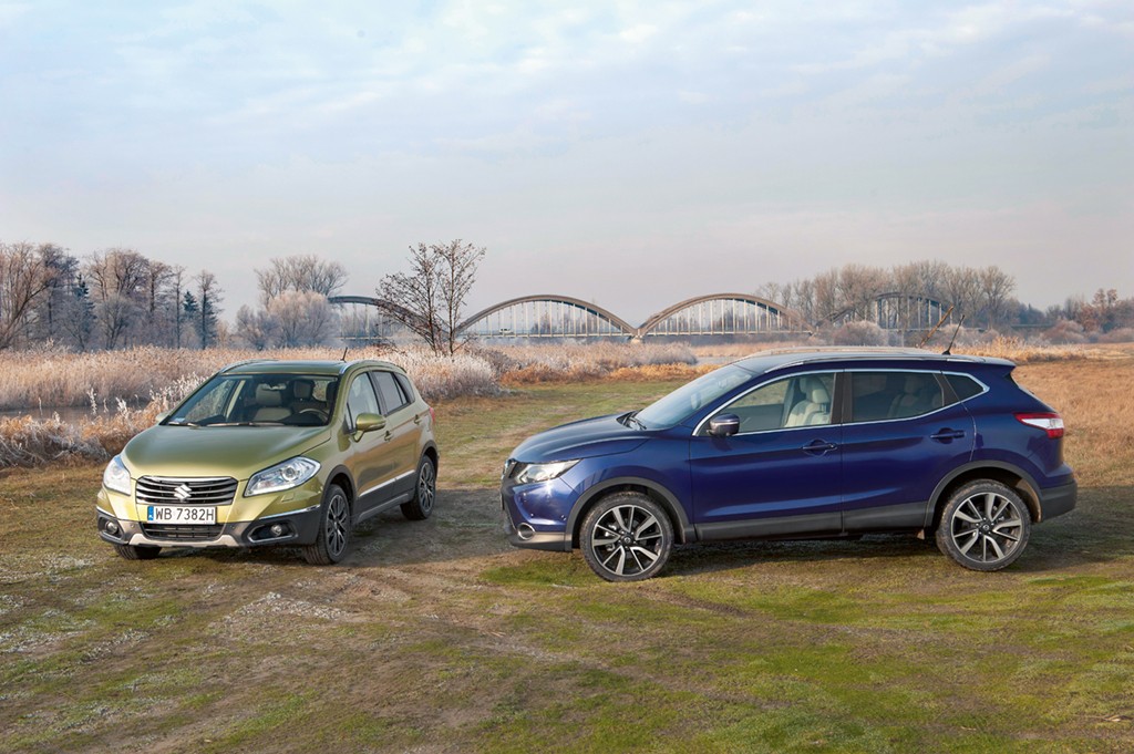 Nissan Qashqai i Suzuki S-Cross