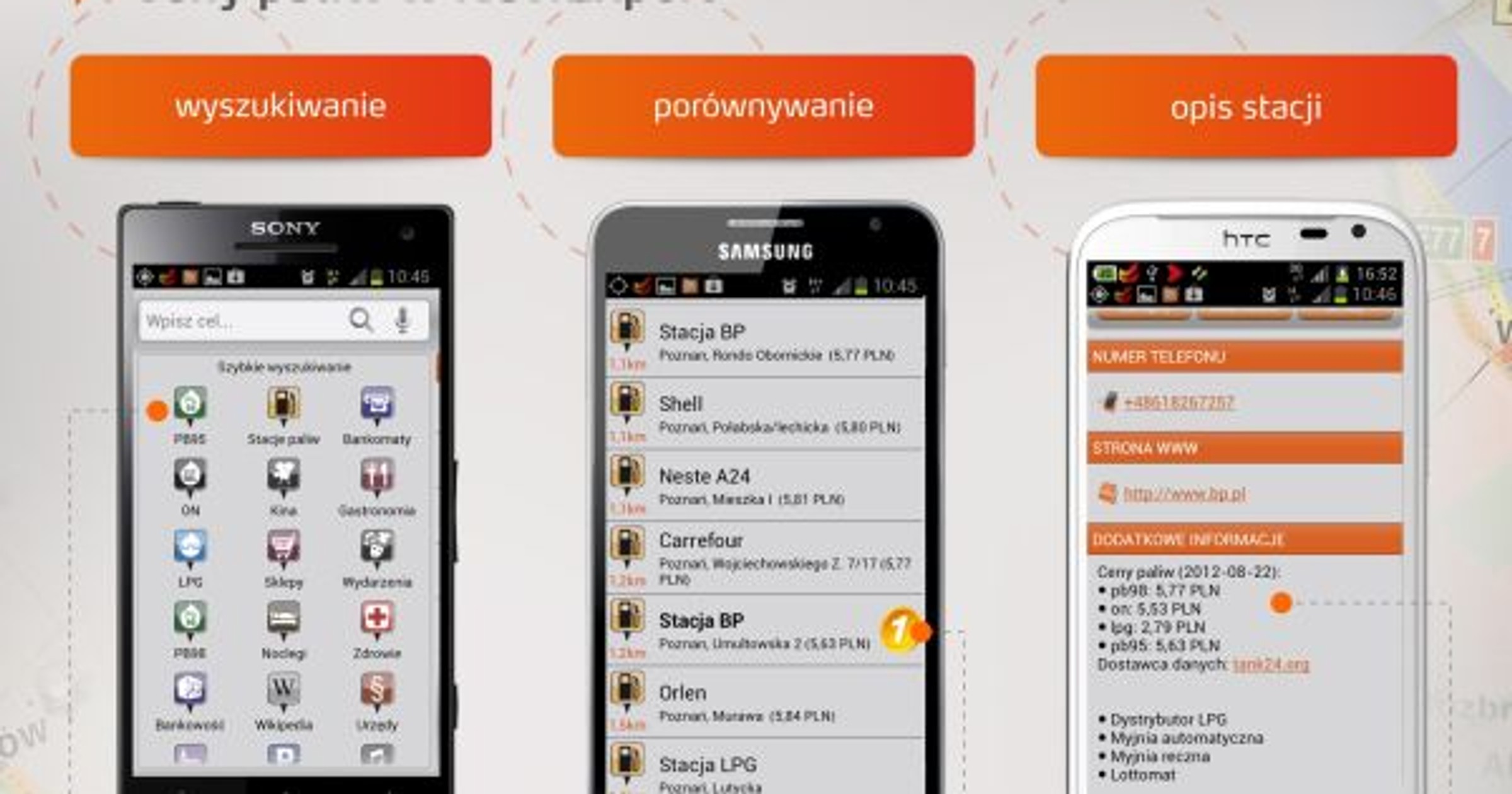 NaviExpert - porównywanie cen paliw