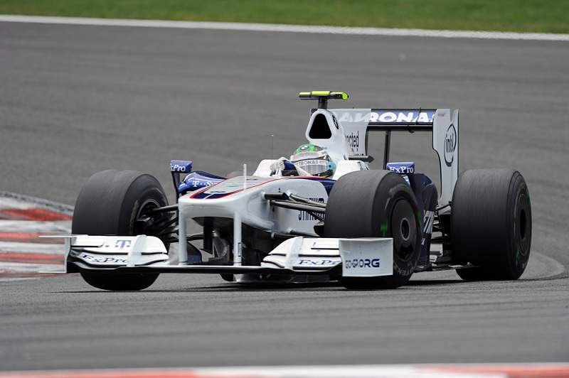 Grand Prix Belgii 2009: dwie gwiazdy wyścigu - Raikkonen i Fisichella (fotogaleria)