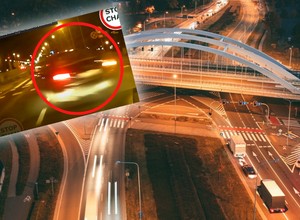 W dwie minuty dokonał kilkunastu wykroczeń drogowych, a wszystko się nagrało. Powód zadziwia