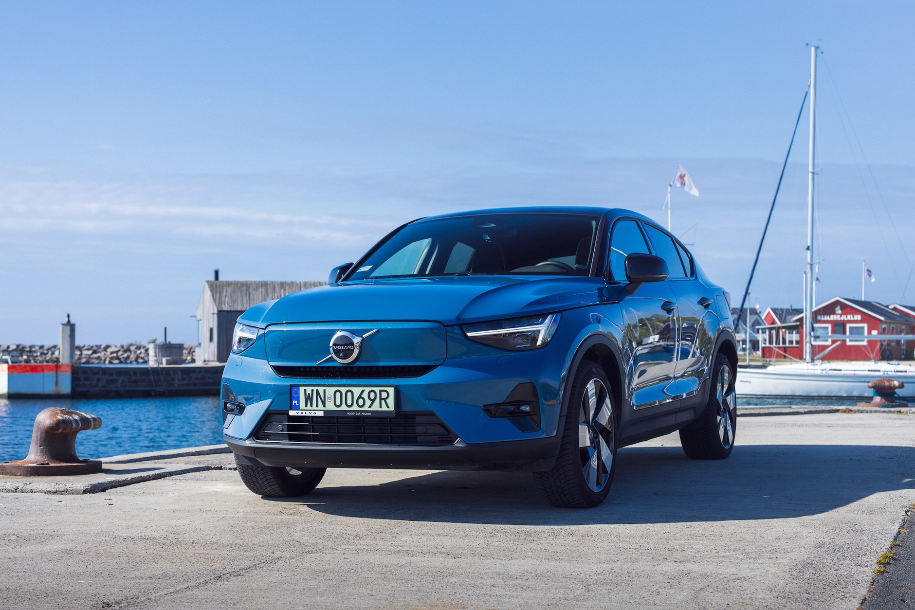 Volvo C40 Recharge Bornholm