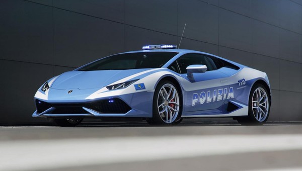 Lamborghini Huracan włoskiej policji