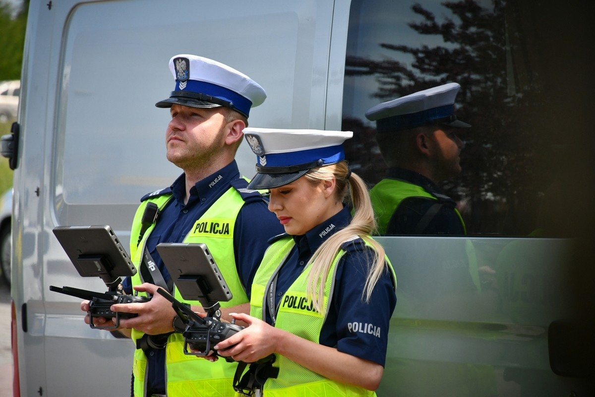 Policjanci prowadzili akcję tylko na jednym skrzyżowaniu. Mandaty dosłownie spadały z nieba