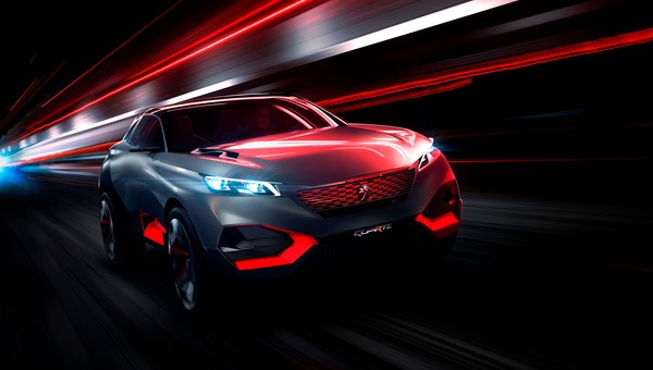Peugeot Quartz - absolutnie niekonwencjonalny crossover