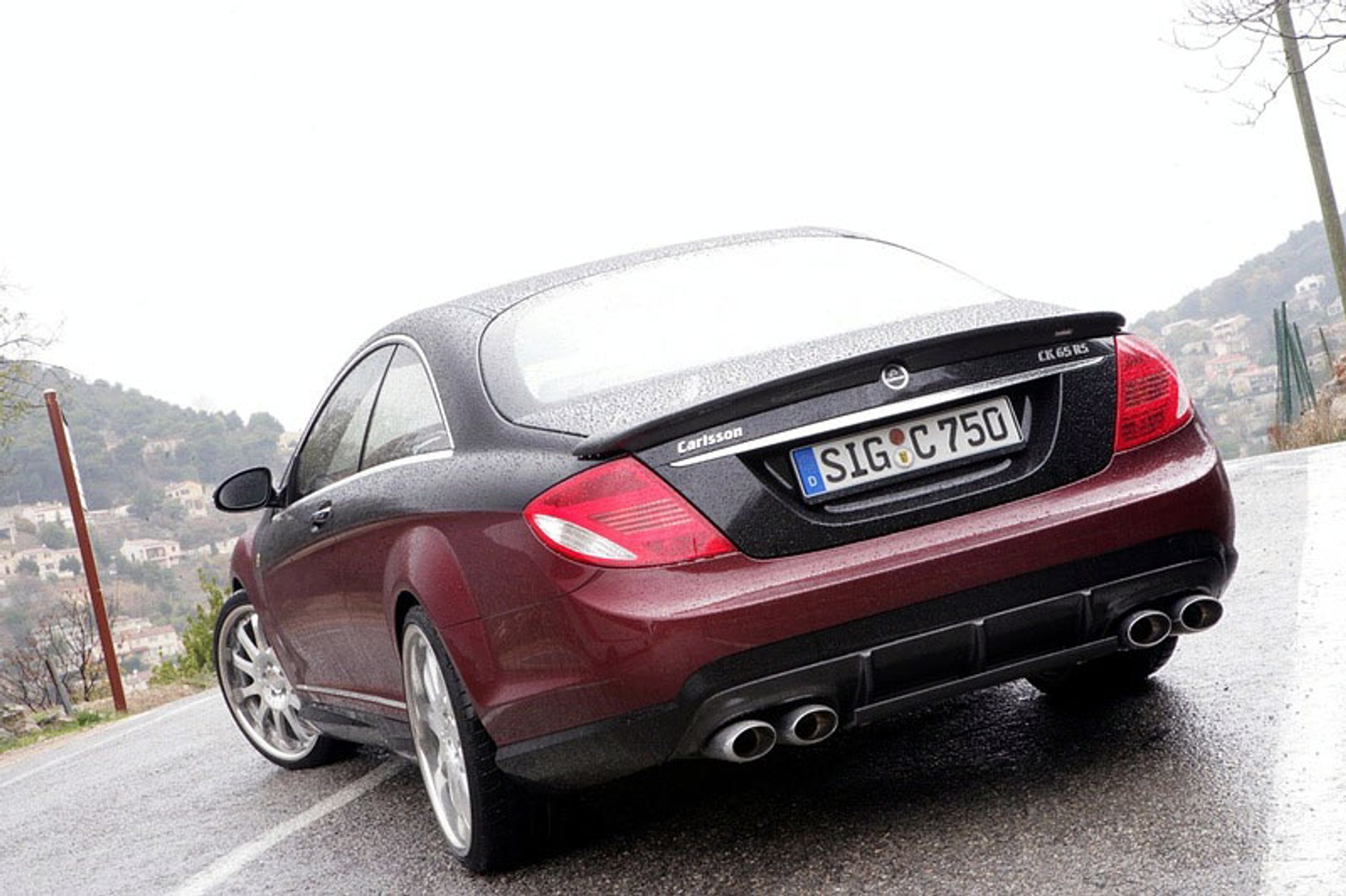 Essen Motor Show 2007: Carlsson Aigner CK65 RS Eau Rouge – dwukolorowy luksus