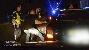 Trzech policjantów wyciągało go z auta. Nie powinien wcale do niego wsiadać [WIDEO]