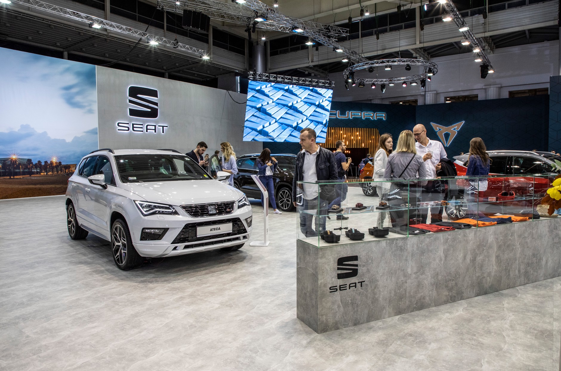 Seat podczas Poznań Motor Show