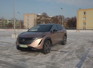 Nissan Ariya - duży elektryk ze słabą ładowarką
