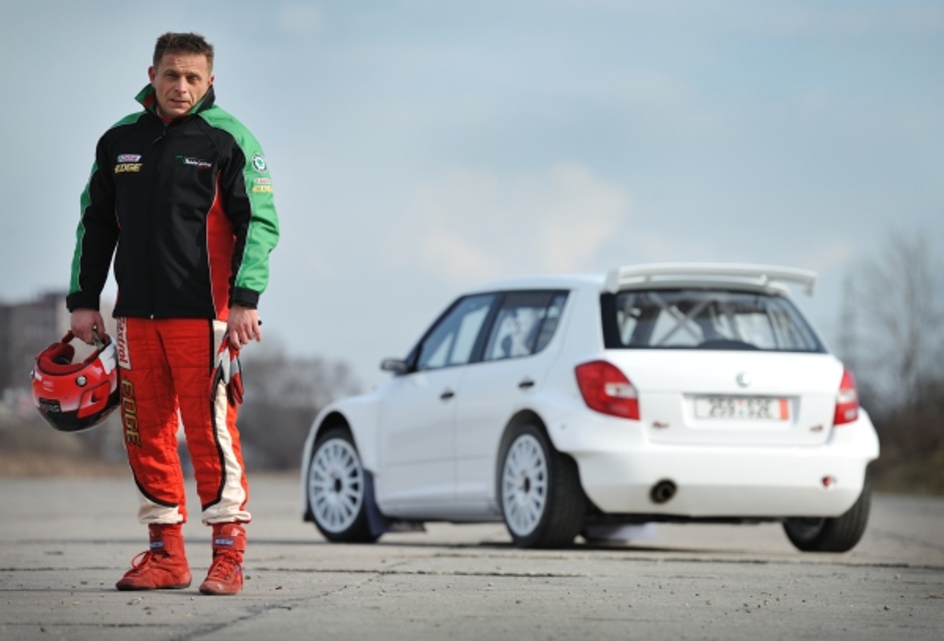 Leszek Kuzaj i Skoda Fabia S2000
