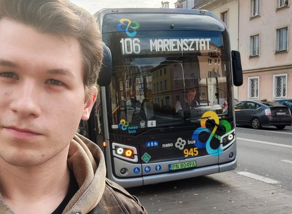 Jechałem w Warszawie autobusem wodorowym. NesoBus budzi ciekawość pasażerów