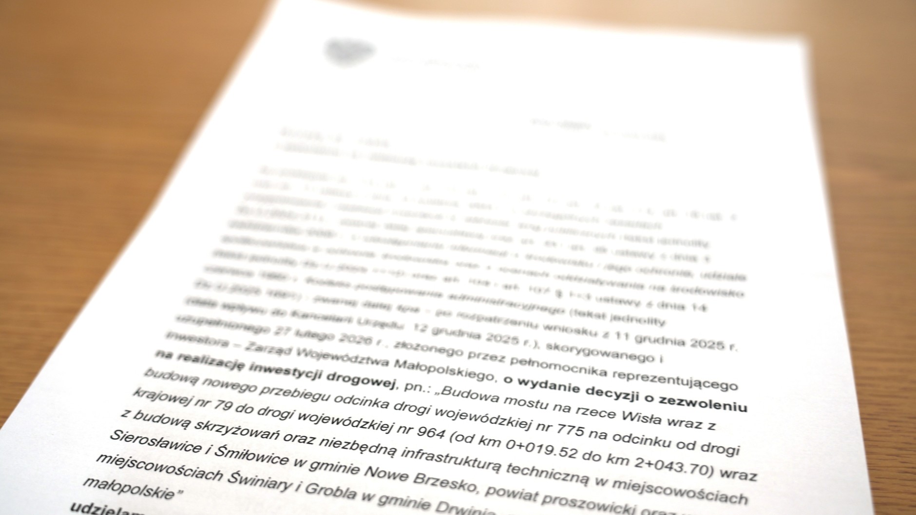 Będzie nowy most na Wiśle. Wojewoda podpisał