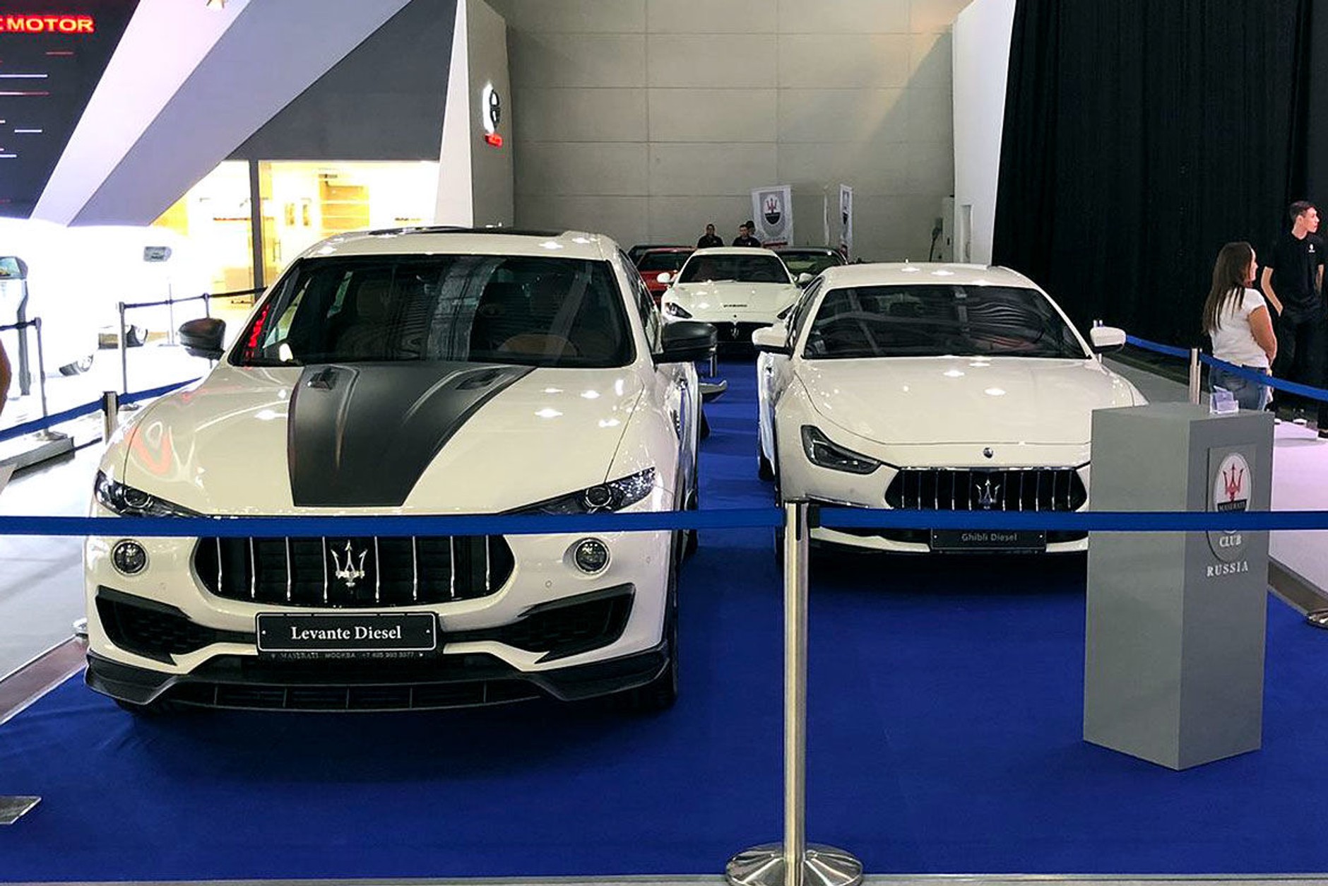 Międzynarodowy salon samochodowy w Moskwie