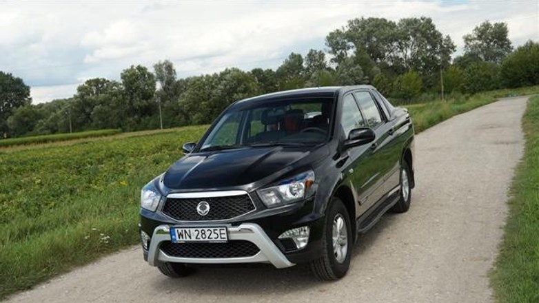 SsangYong Actyon Sports - VAT-owóz z Korei