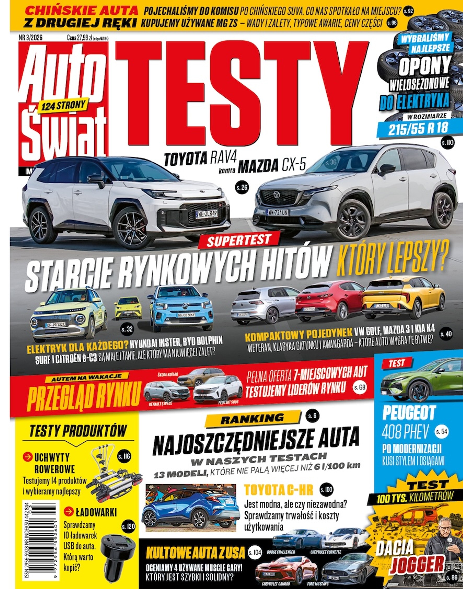 Auto Świat Testy 3/2026