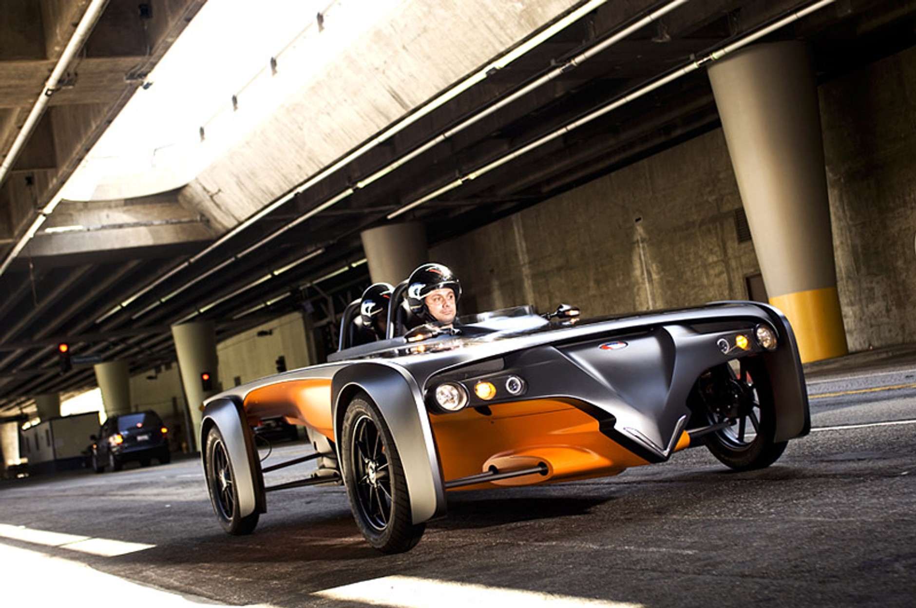 Venturi Automobiles na kalifornijskich drogach