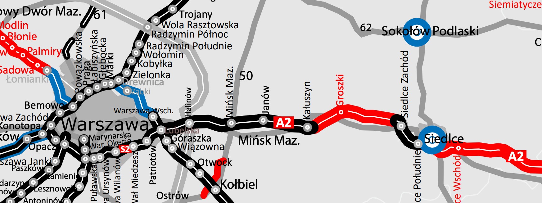 Autostrada A2 Kałuszyn — Groszki