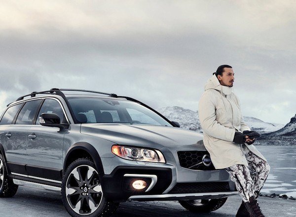 Ibrahimovic i Volvo XC70