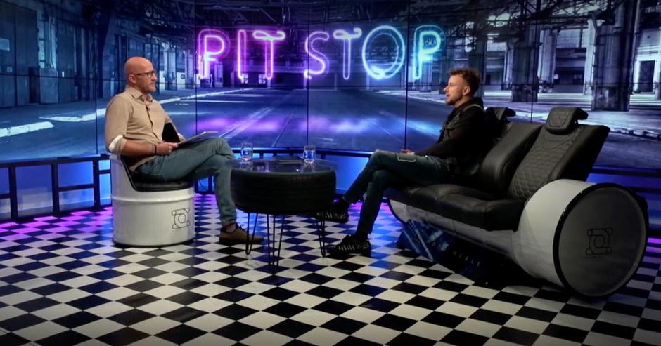 Piotr Kupicha w programie Auto Świat Pit Stop