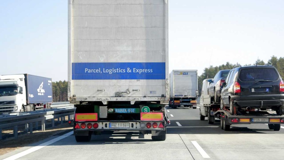 Korek na autostradzie