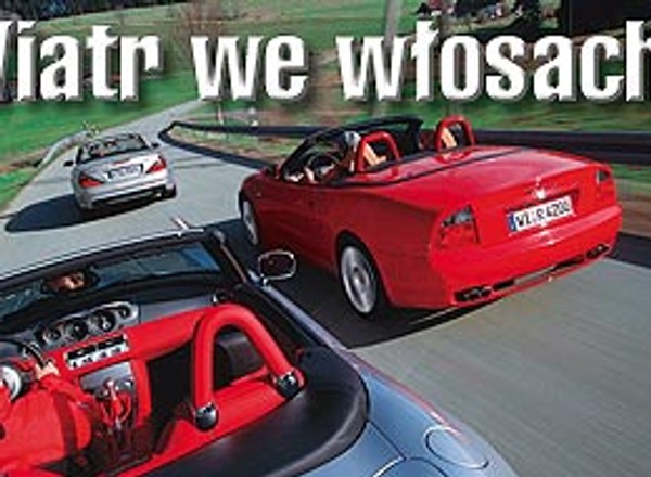 BMW Z8, Maserati Spyder Cambiocorsa, Mercedes SL 55 AMG - Gdybym był bogaty...