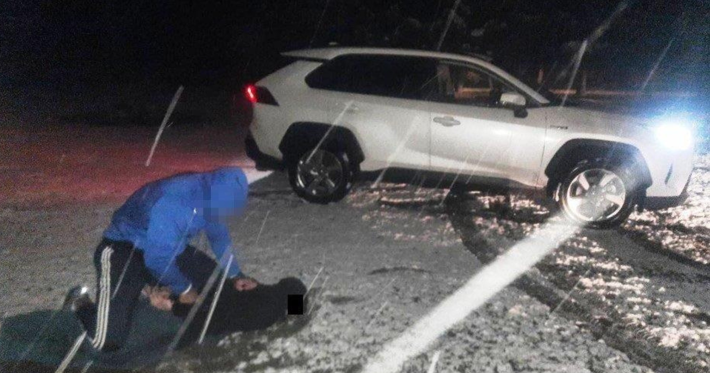 Policja odzyskała skradzioną Toyotę