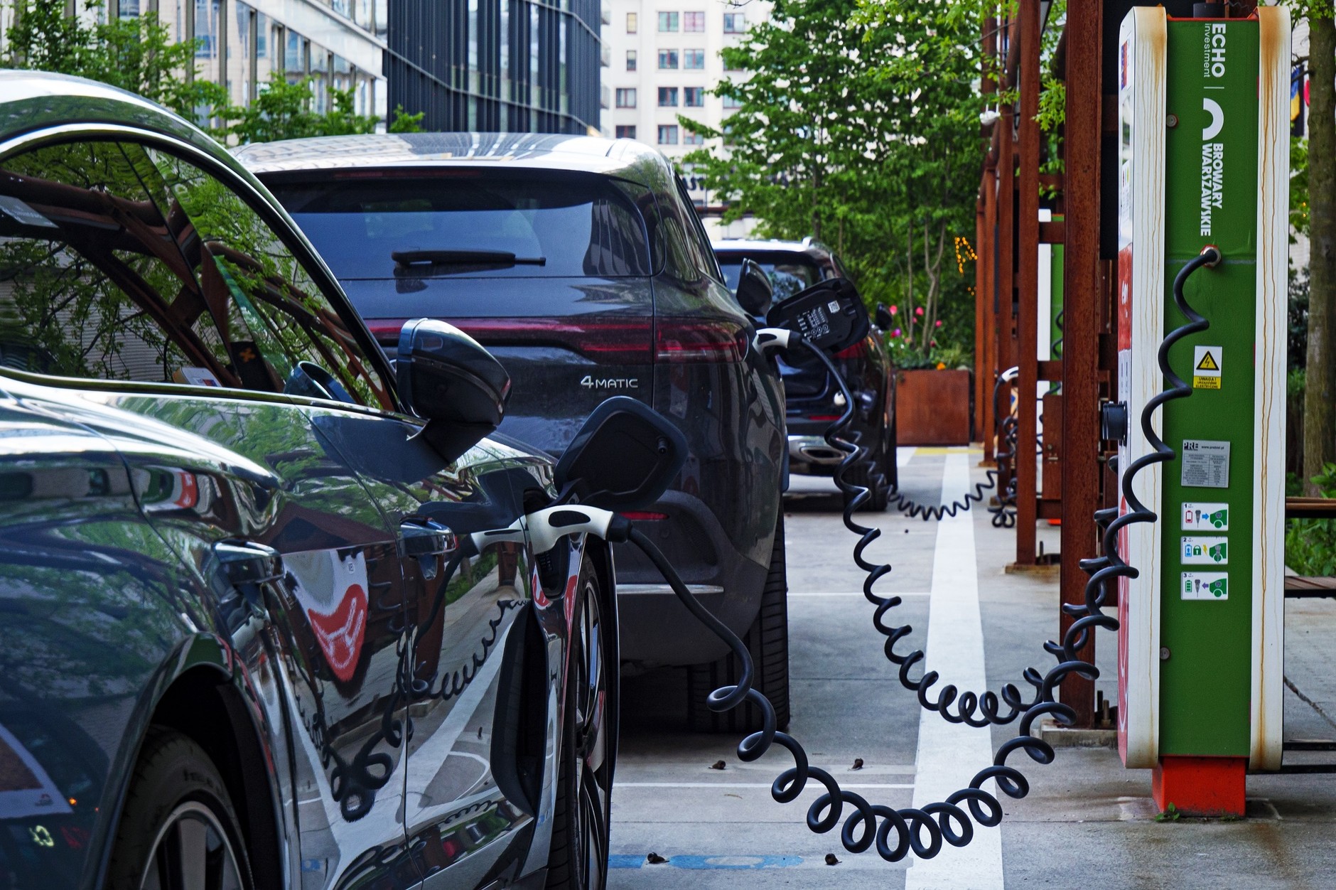 Stacja ładowania samochodów elektrycznych