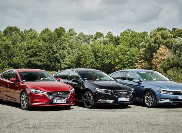 Mazda 6 kontra Opel Insignia, Volkswagen Passat - diesle nadal w dobrej formie