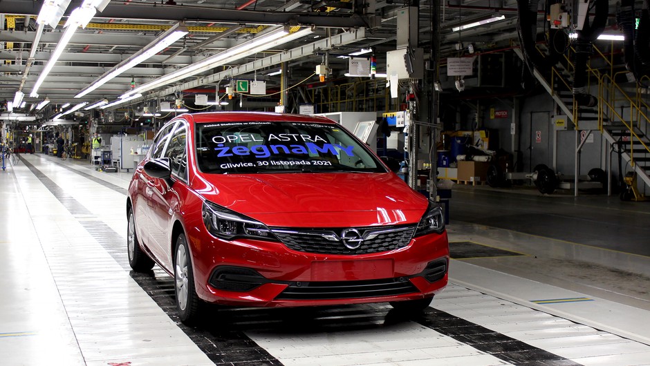 Ostatni Opel Astra z Gliwic