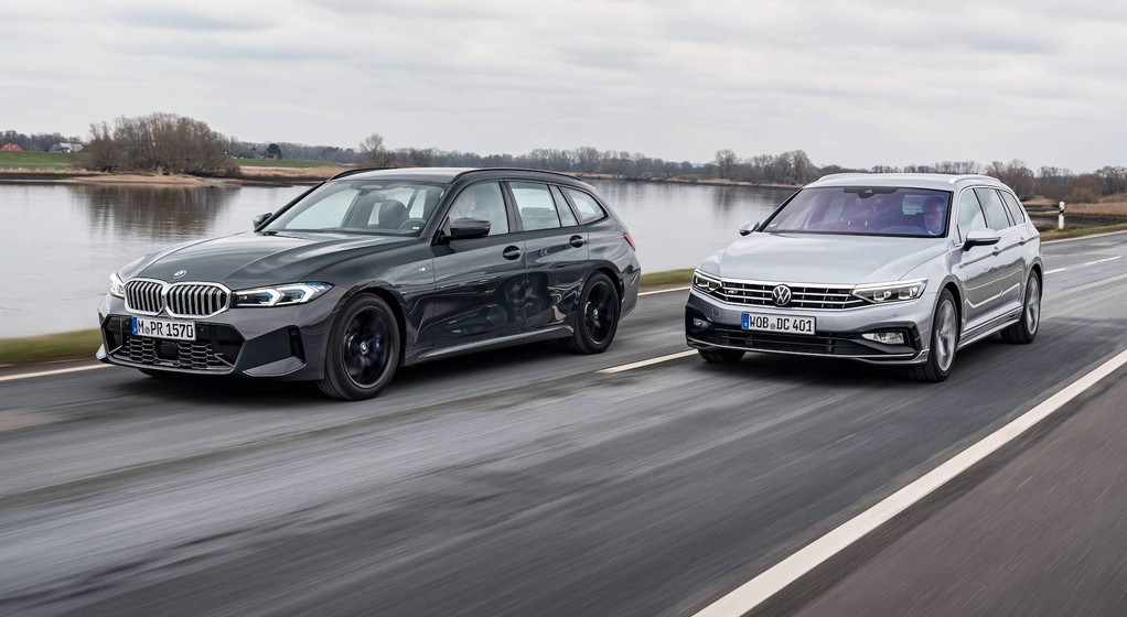 BMW serii 3 Touring i Volkswagen Passat Variant