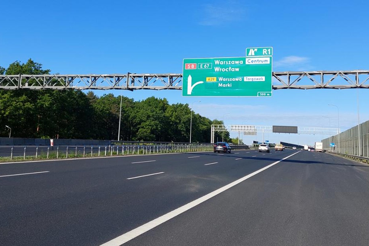 Duże utrudnienia na S8. Potrwają prawie miesiąc